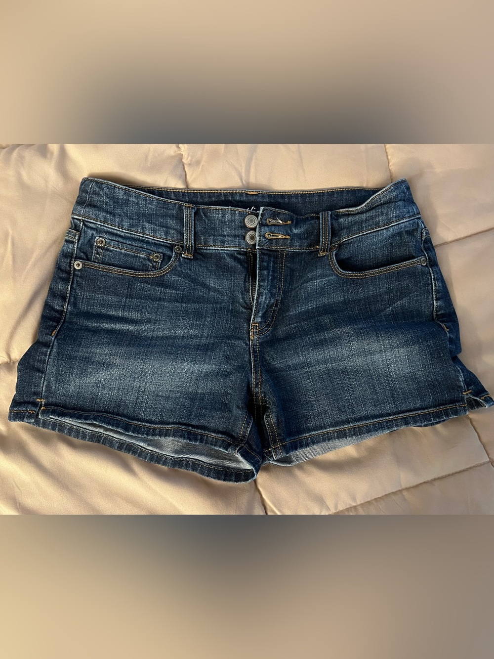 Victoria Secret Hipster Classic Dark Blue Denim Women’s Shorts